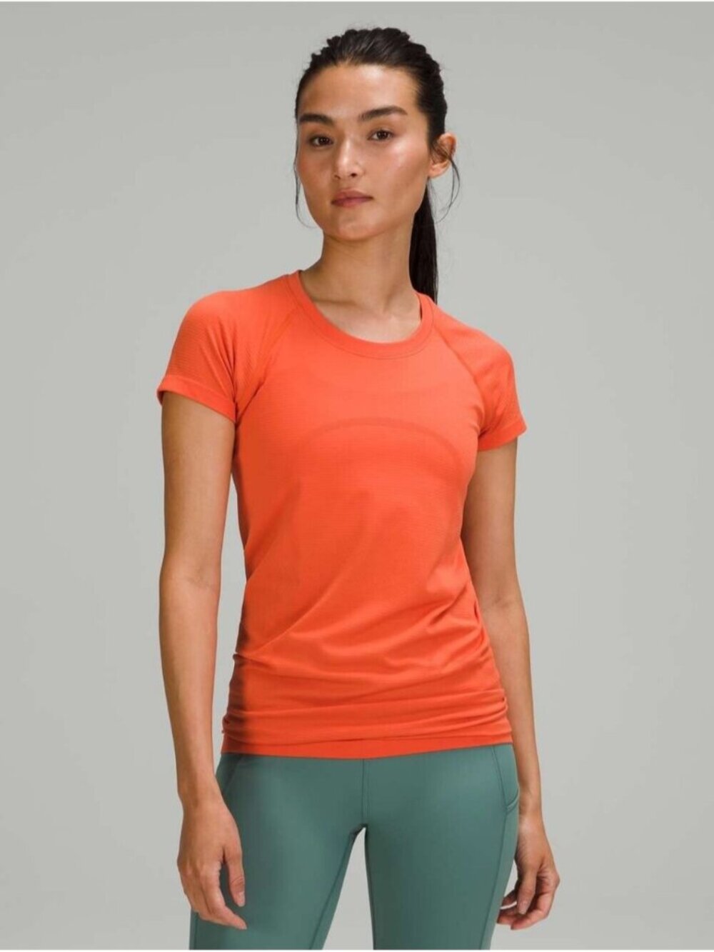 Lululemon Swiftly Tech Short Sleeve 2.0 Warm Coral / Warm Coral